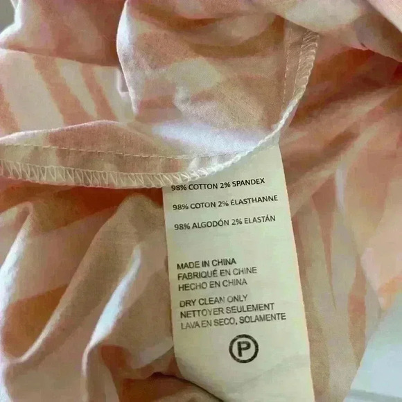 Derek Lam Collective Orange Zebra Cutout Ruffle Buttons Women's Mini Dress 40 - Picture 13 of 14